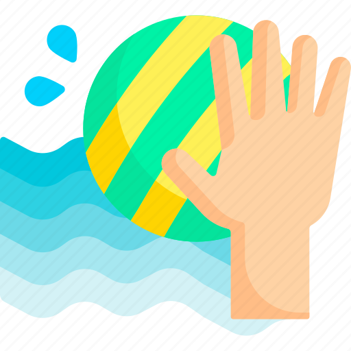 Ball, game, polo air, sports, water icon - Download on Iconfinder
