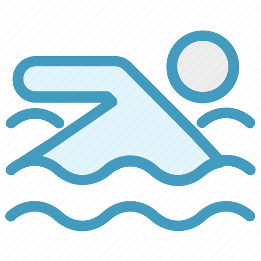 Exercise, pool, sports, summer, swim, swimmer, swimming icon - Download on Iconfinder