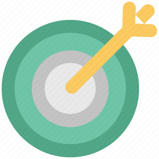 Archery, archery arrow, bullseye, dart, dartboard, optimization, target icon - Download on Iconfinder