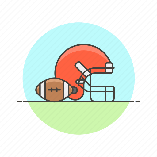Football, sports, ball, equipment, helmet, rough, rugby icon - Download on Iconfinder