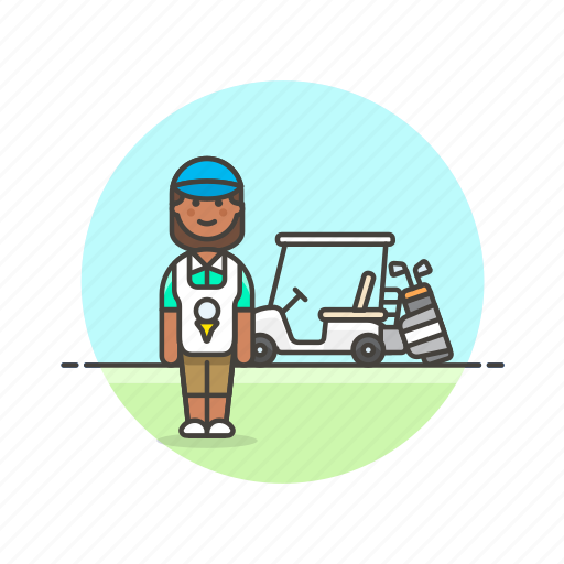 Caddie, sports, equipment, golf, play, vehicle, woman icon - Download on Iconfinder