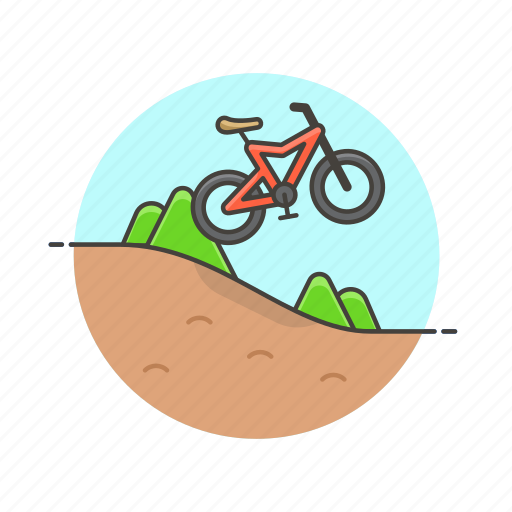 Bike, mountain, sports, adventure, danger, extreme, ride icon - Download on Iconfinder