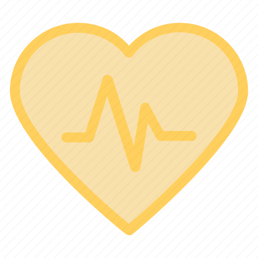 Heart, heartbeat, pulsation, pulse icon - Download on Iconfinder