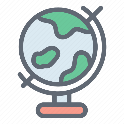 Globe, stand, earth, planet, map icon - Download on Iconfinder