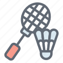 badminton, racquet, game, play, sport