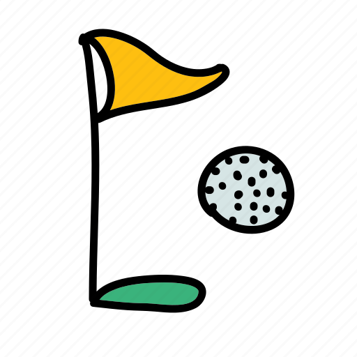 Activity, ball, flag, golf, hole, sport, sports icon - Download on Iconfinder