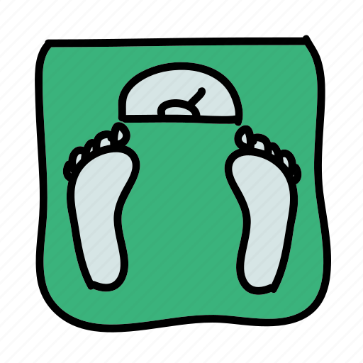 Feet, health, scale, sport, sports, weight icon - Download on Iconfinder