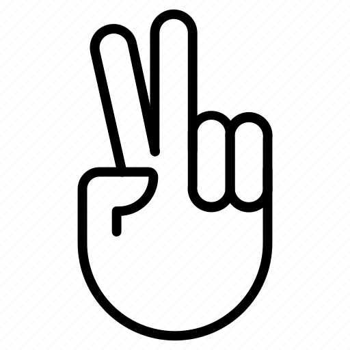 Victory, win, winner, hand, gesture icon - Download on Iconfinder