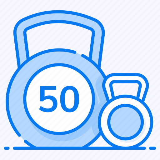 Exercise, fitness, gym tools, handle weight, kettlebells, weightlifting icon - Download on Iconfinder