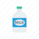 bottle, carton, milk, pack