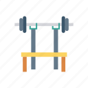 dumbbell, fitness, gym, table