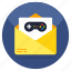 gaming mail, envelope, letter, correspondence, communication 