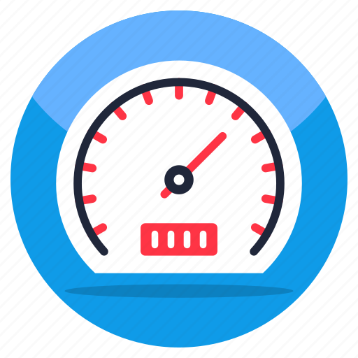 Speedometer, odometer, speed gauge, speed indicator, tachometer icon - Download on Iconfinder