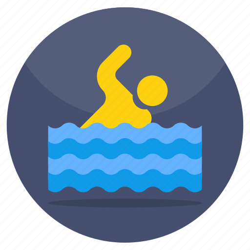 Swimming, swimmer, swimming pool, leisure activity, sports icon - Download on Iconfinder