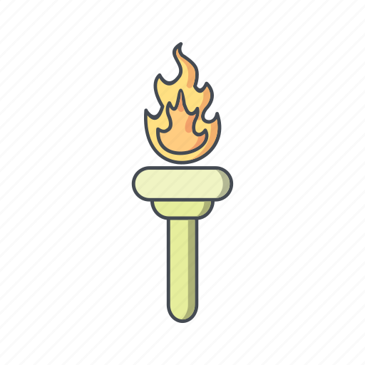 Games, olympic, olympic torch icon - Download on Iconfinder