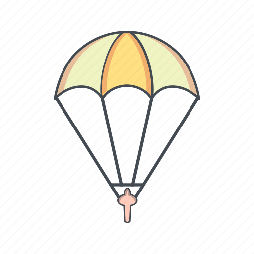 Parachute, parachutist, paragliding icon - Download on Iconfinder