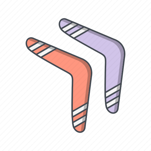Boomerang, boomerange, game icon - Download on Iconfinder