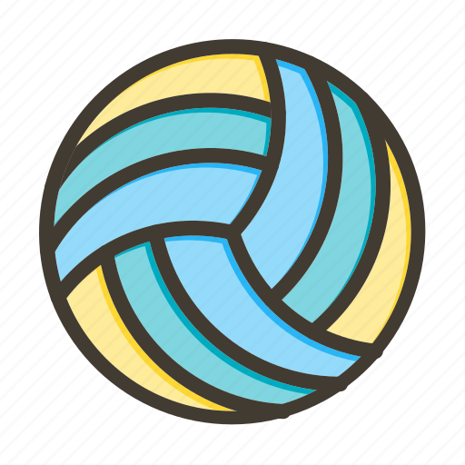 Volleyball, volley, sport, ball, sports, court, net icon - Download on Iconfinder