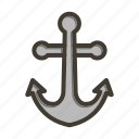 anchor, ship, boat, marine, sea