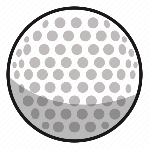 Ball, golf, sphere, sport, white, fitness, game icon - Download on Iconfinder