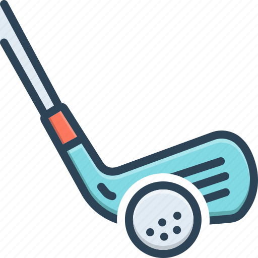 Golf, putter, golfing, golfer, hitting, fairway, stick icon - Download on Iconfinder