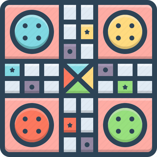 Ludo, game, sport, token, dice, ludo board, indoor game icon - Download on Iconfinder