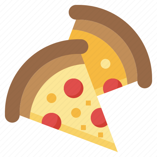 Pizza, slice, no, fast, food, salami, not icon - Download on Iconfinder