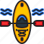 kayak, boat, canoe, paddle, summer, sports, holiday 