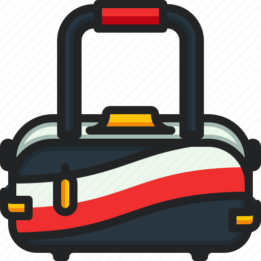Sportbag, bag, suitcase, briefcase, sports, travel icon - Download on Iconfinder