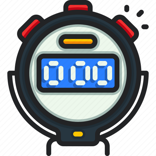 Stopwatch, timer, time, clock, watch, sports icon - Download on Iconfinder