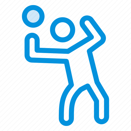 Athlete, ball, baller, game, play, player, sportsman icon - Download on Iconfinder