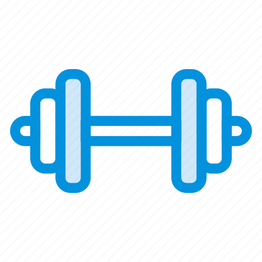 Athlete, dumbbell, exercise, fitness, gym, muscle, training icon - Download on Iconfinder