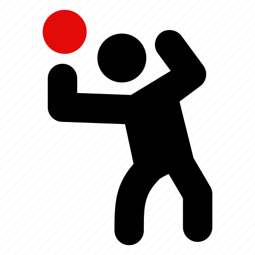 Athlete, ball, baller, game, play, player, sportsman icon - Download on Iconfinder