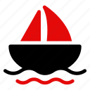 boat, sailboat, sailing, sea, ship, travel, yatch