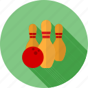 ball, bowl, bowling, pins, play, sport, throw
