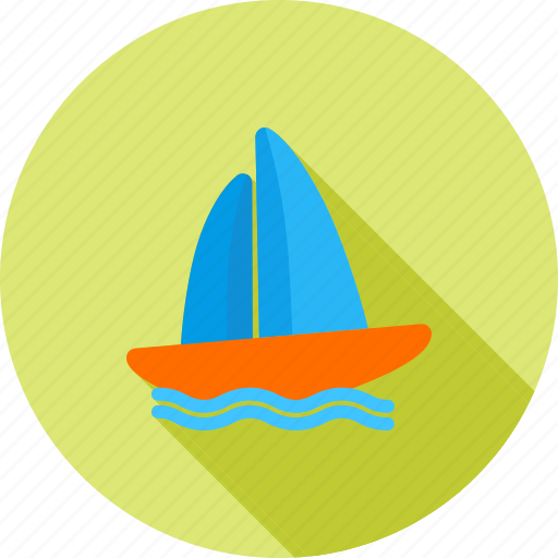 Boat, boating, race, sail, sports, water, yacht icon - Download on Iconfinder