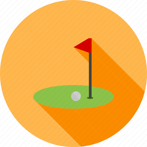 Ball, flag, goal, golf, play, post, sports icon - Download on Iconfinder