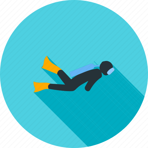 Diver, diving, scuba, scuba diver, sports, underwater, water icon - Download on Iconfinder