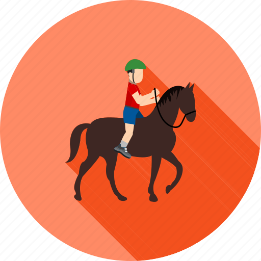 Activities, horse rider, jockey, pony, race, riding, sports icon