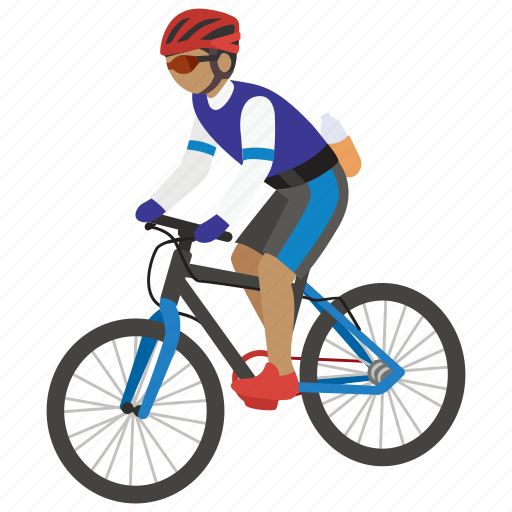 Bicycle, bike, cyclist, race, ride, riding, sport icon - Download on