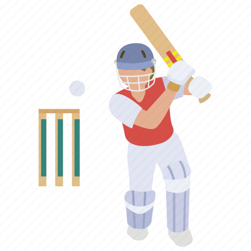 Batsman, batter, cricket, cricketer, one day, test match icon - Download on Iconfinder