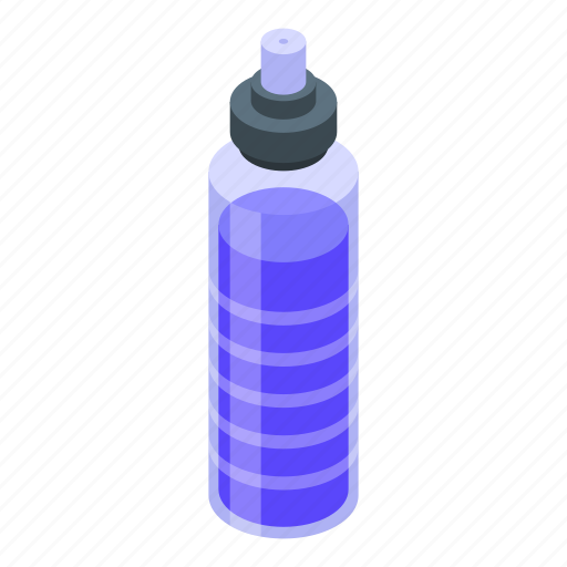 Sport, water, bottle, isometric icon - Download on Iconfinder