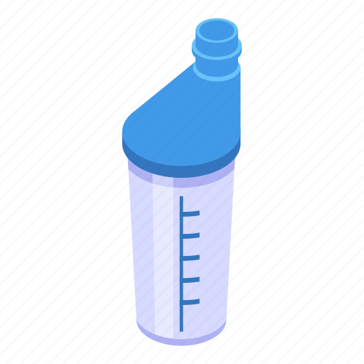Sport, nutrition, shaker, isometric icon - Download on Iconfinder