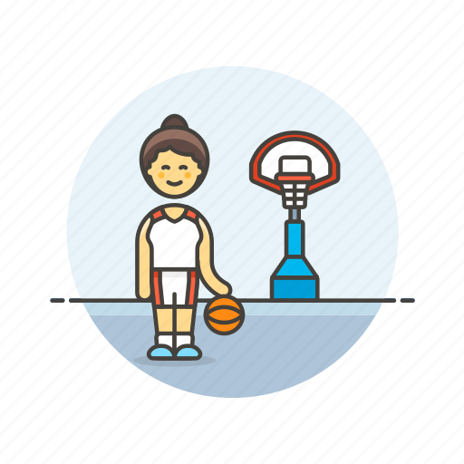 Basketball, sports, ball, game, outdoor, play, street icon - Download on Iconfinder