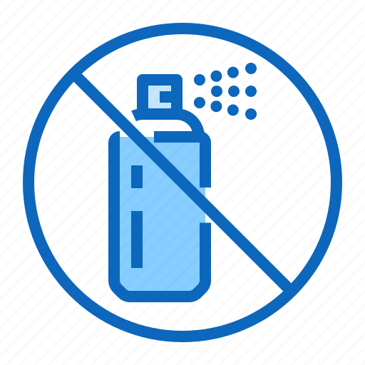 Aerosol, can, deodorant, no, spray icon - Download on Iconfinder