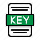 key, keynote, spreadsheet, file