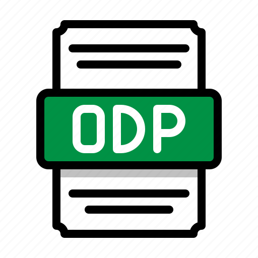 Odp, opendocument, spreadsheet, file, format, extension, file type icon - Download on Iconfinder