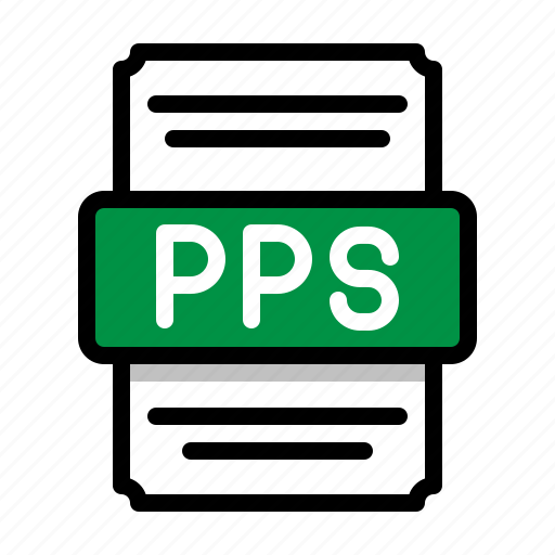 Pps, spreadsheet, file, document, format, extension, file type icon - Download on Iconfinder