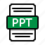 ppt, spreadsheet, file, extension, format, document, file type 