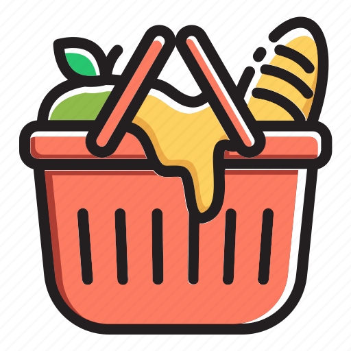Basket, food icon - Download on Iconfinder on Iconfinder